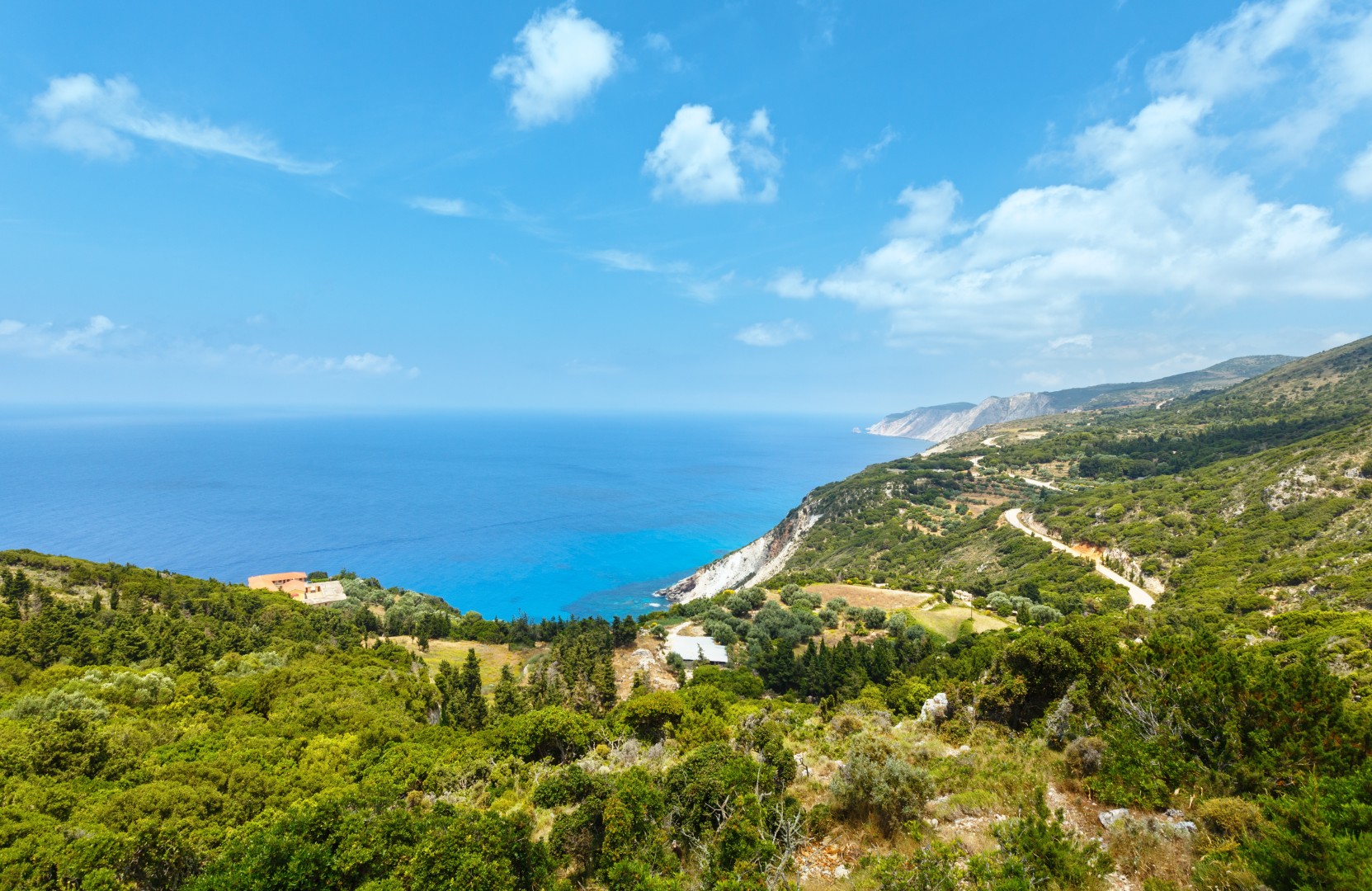 Wonderful view and large terrace
